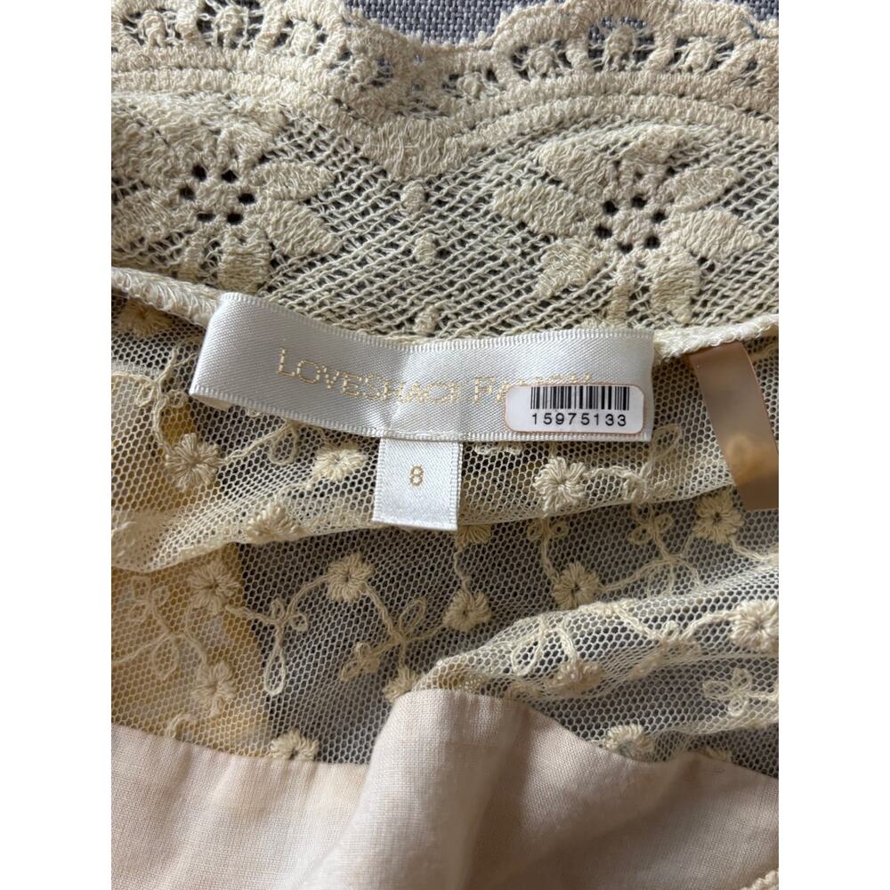 LoveShackFancy Tink Silk Lemon Daydream Maxi Dress - Picture 8 of 10